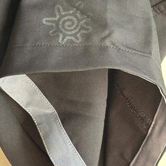 UVSkinz Black Board Shorts Summer Swimming Unlined UV Protection Size 30 - Picture 8 of 10